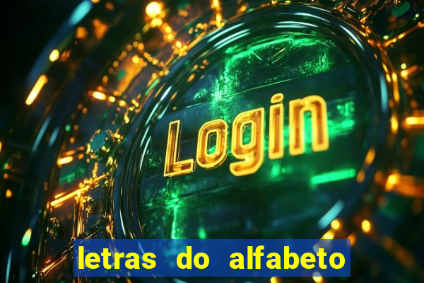 letras do alfabeto personalizadas para imprimir